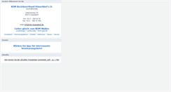 Desktop Screenshot of extras.rdm-duesseldorf.de